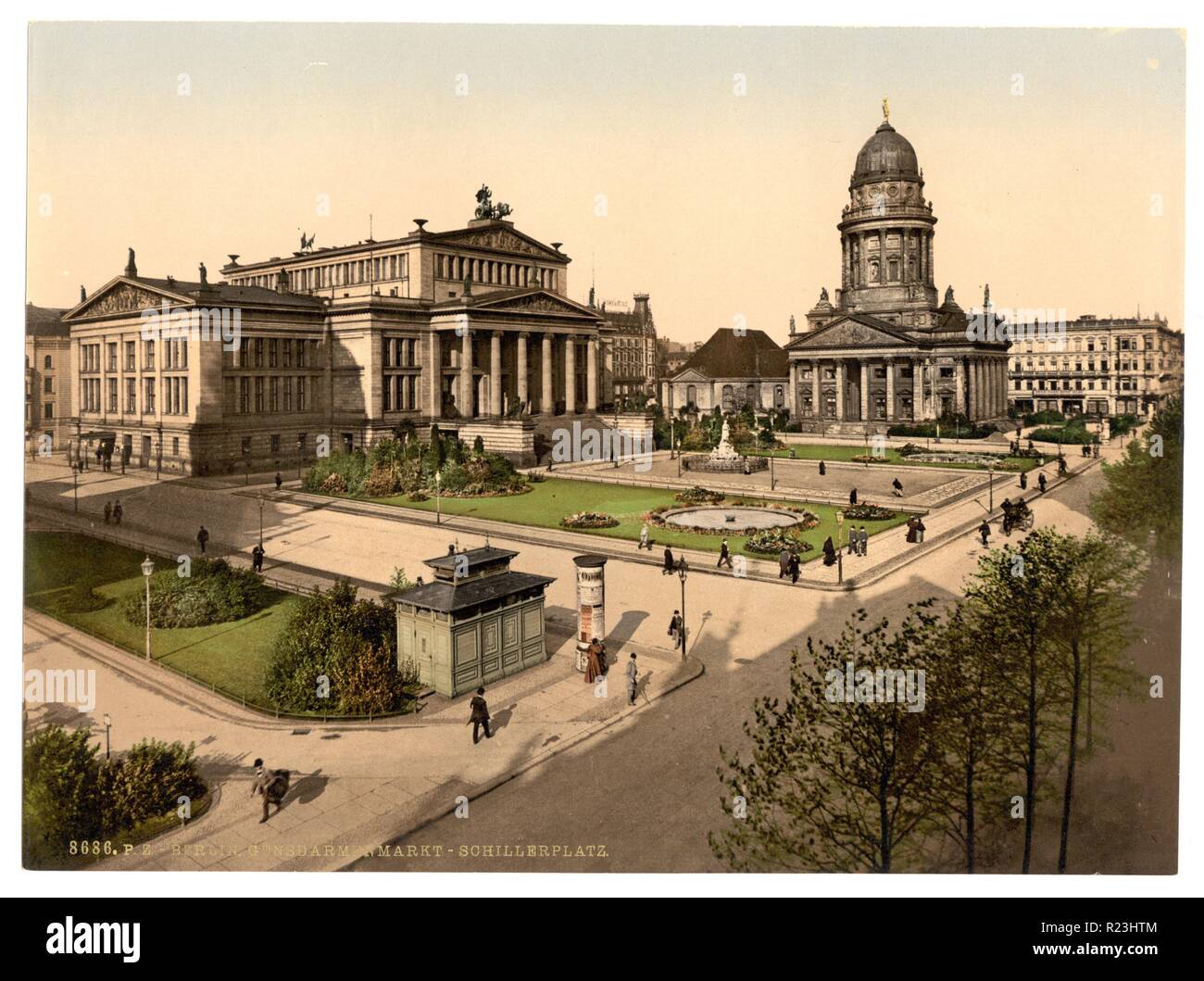 schiller-square-berlin-germany-1890-stock-photo-alamy