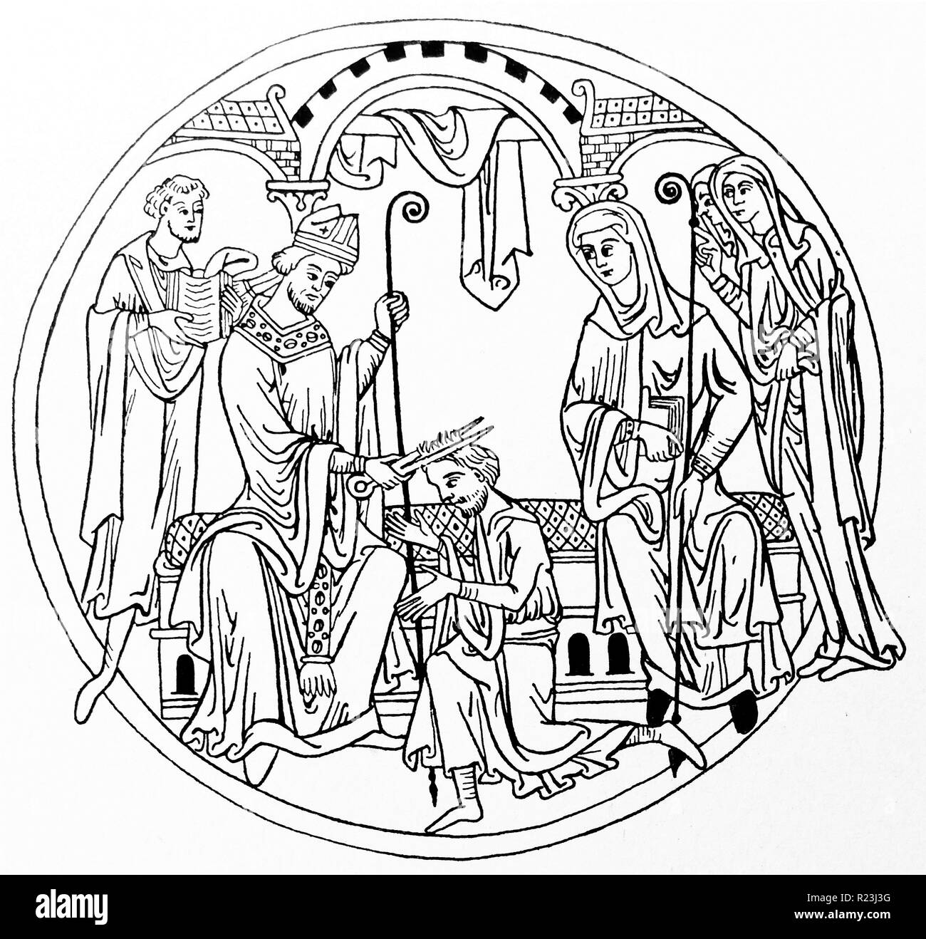 Roundel monks hires stock photography and images Alamy