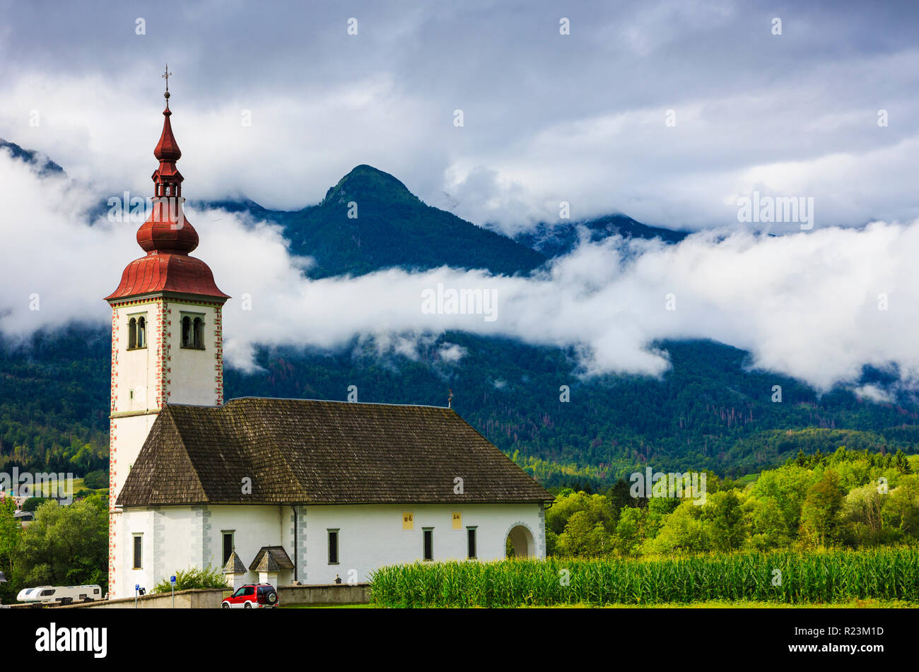 Assumption of the virgin mary church hi-res stock photography and ...