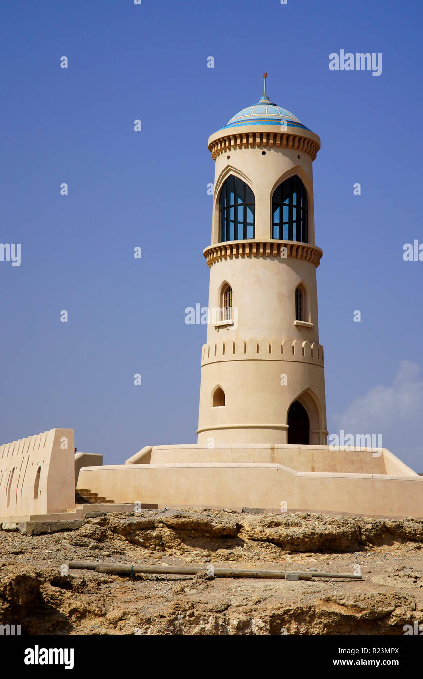 Oman sur lighthouse tower hi-res stock photography and images - Alamy