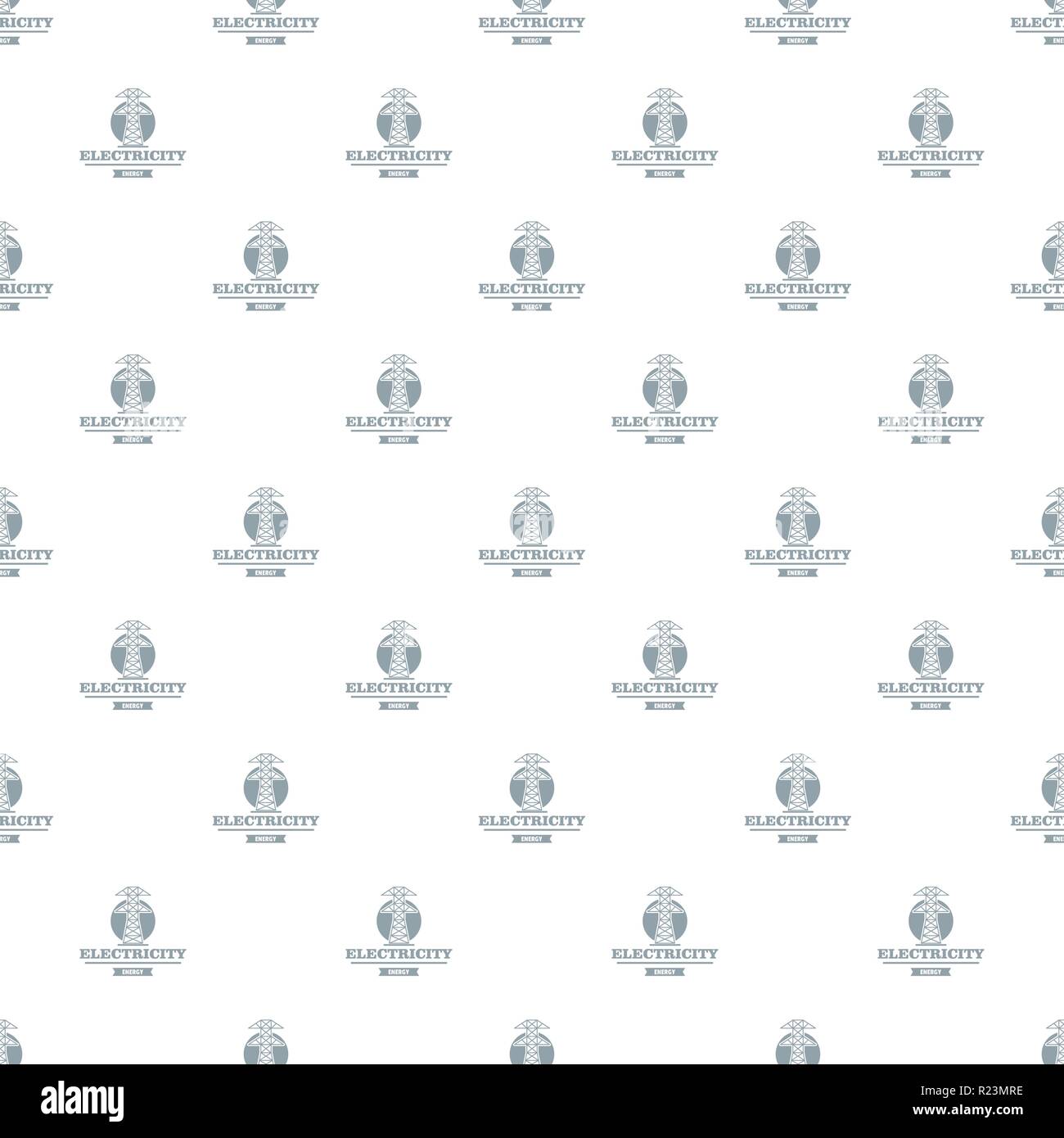 Power station pattern vector seamless Stock Vector