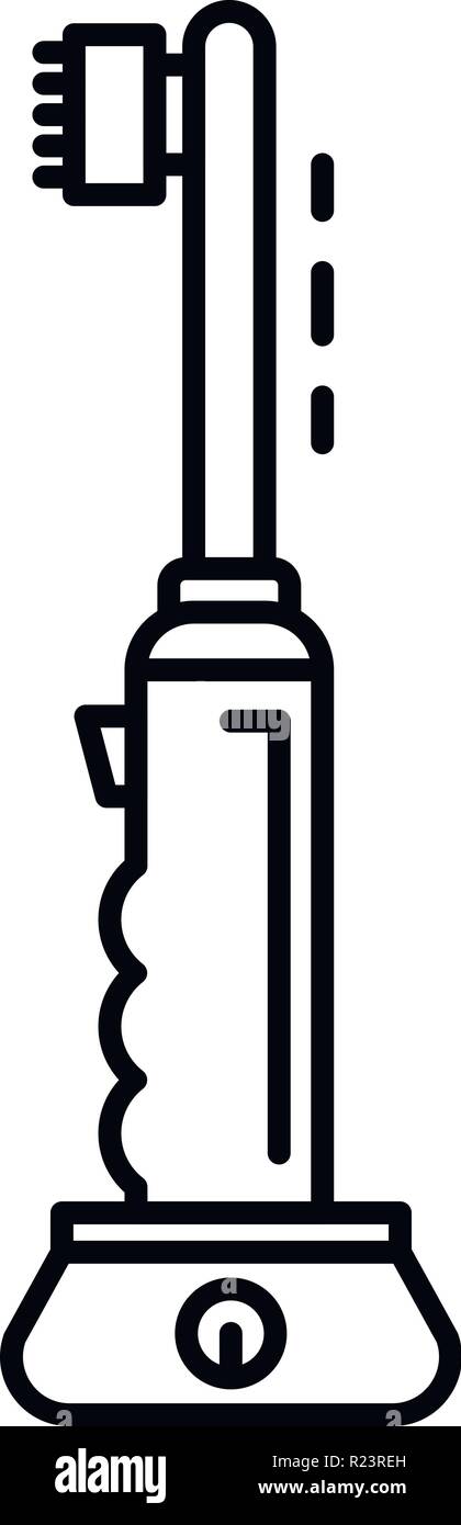 Electric toothbrush icon, outline style Stock Vector Image & Art - Alamy
