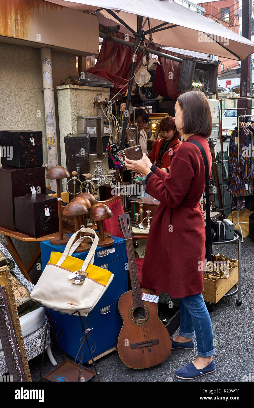 Secondhand shop in Shimokitazawa, Tokyo