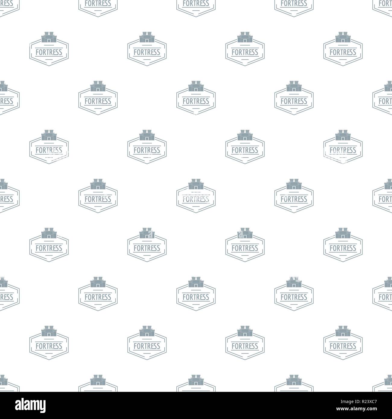 Old fortress pattern vector seamless Stock Vector Image & Art - Alamy