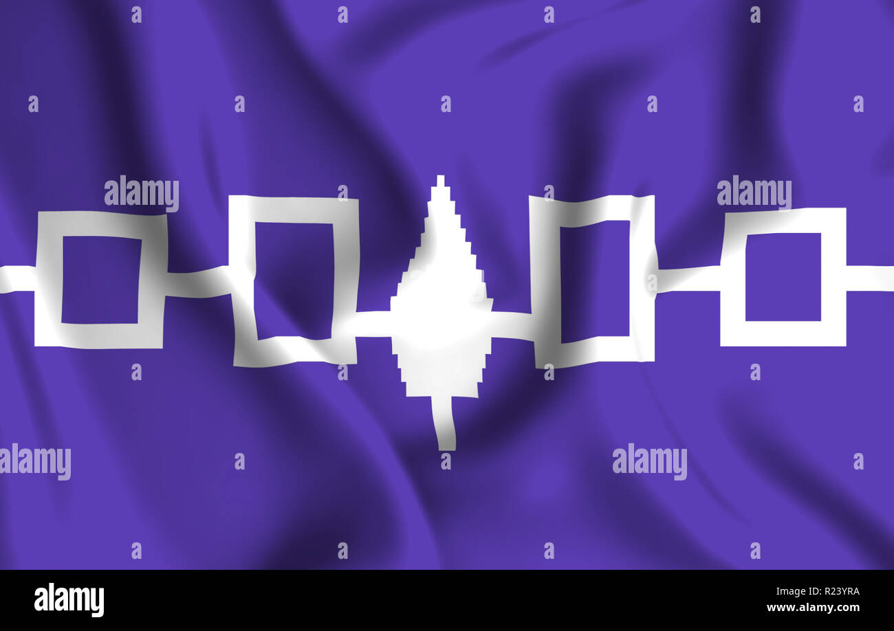 Flag of iroquois confederacy hi-res stock photography and images - Alamy