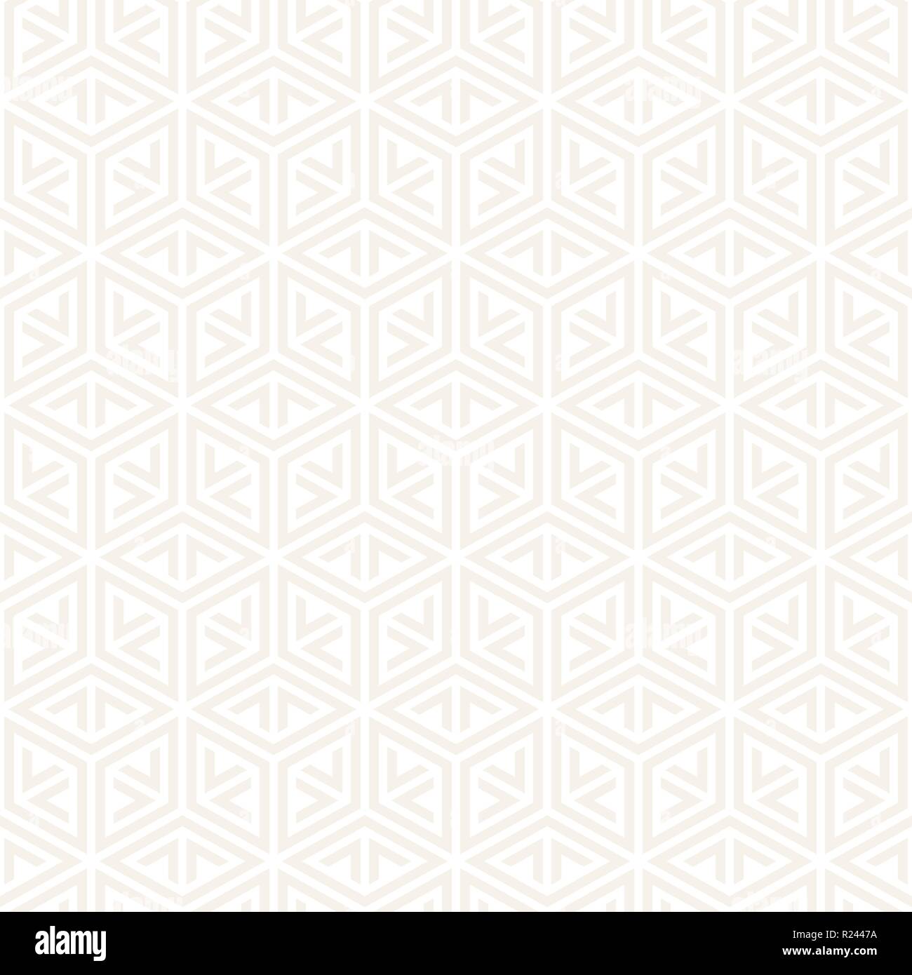 Abstract geometric lines lattice pattern. Seamless vector background ...