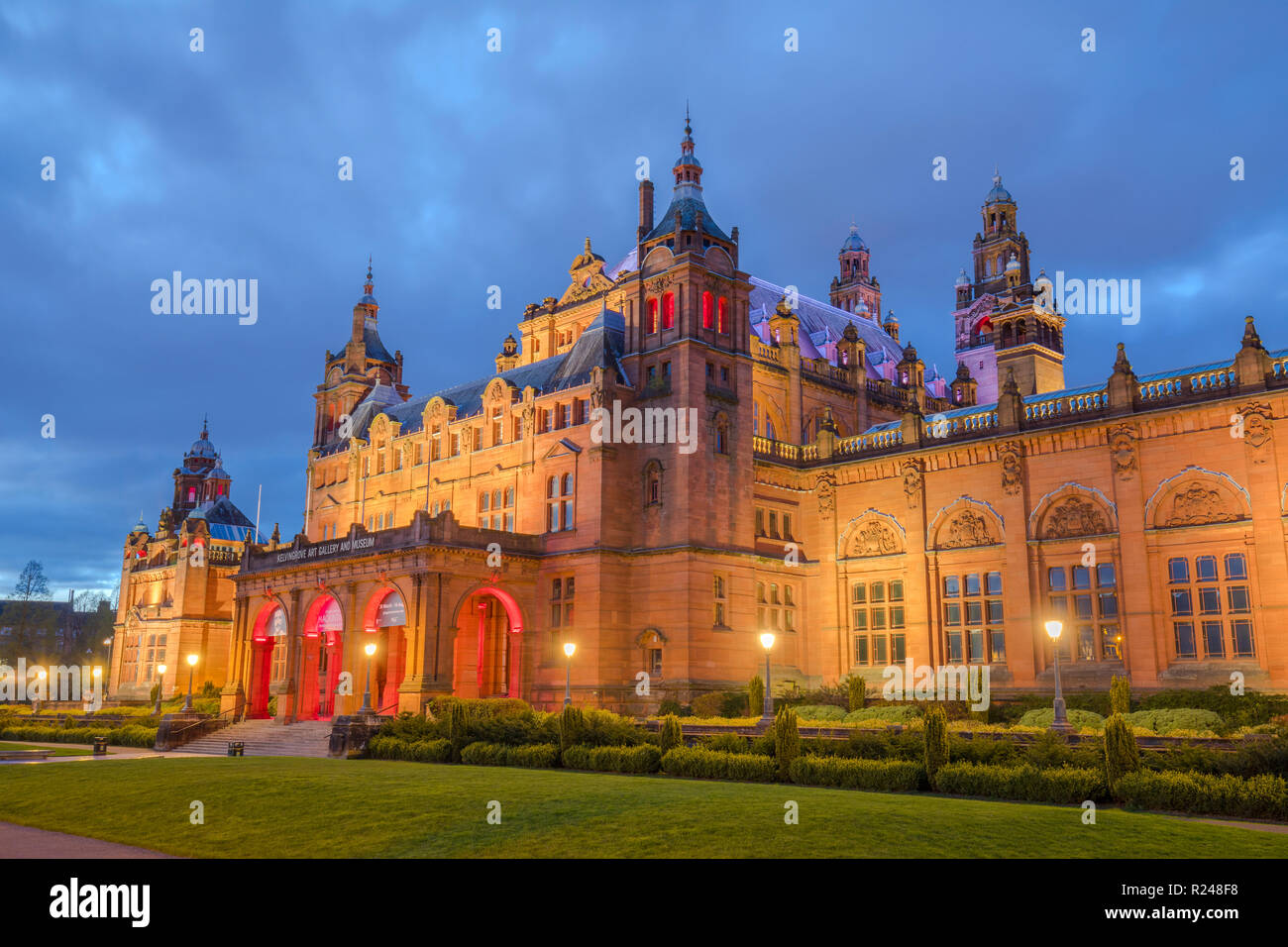 Kelvingrove Art Gallery and Museum, Glasgow, Scotland, United Kingdom, Europe Stock Photo