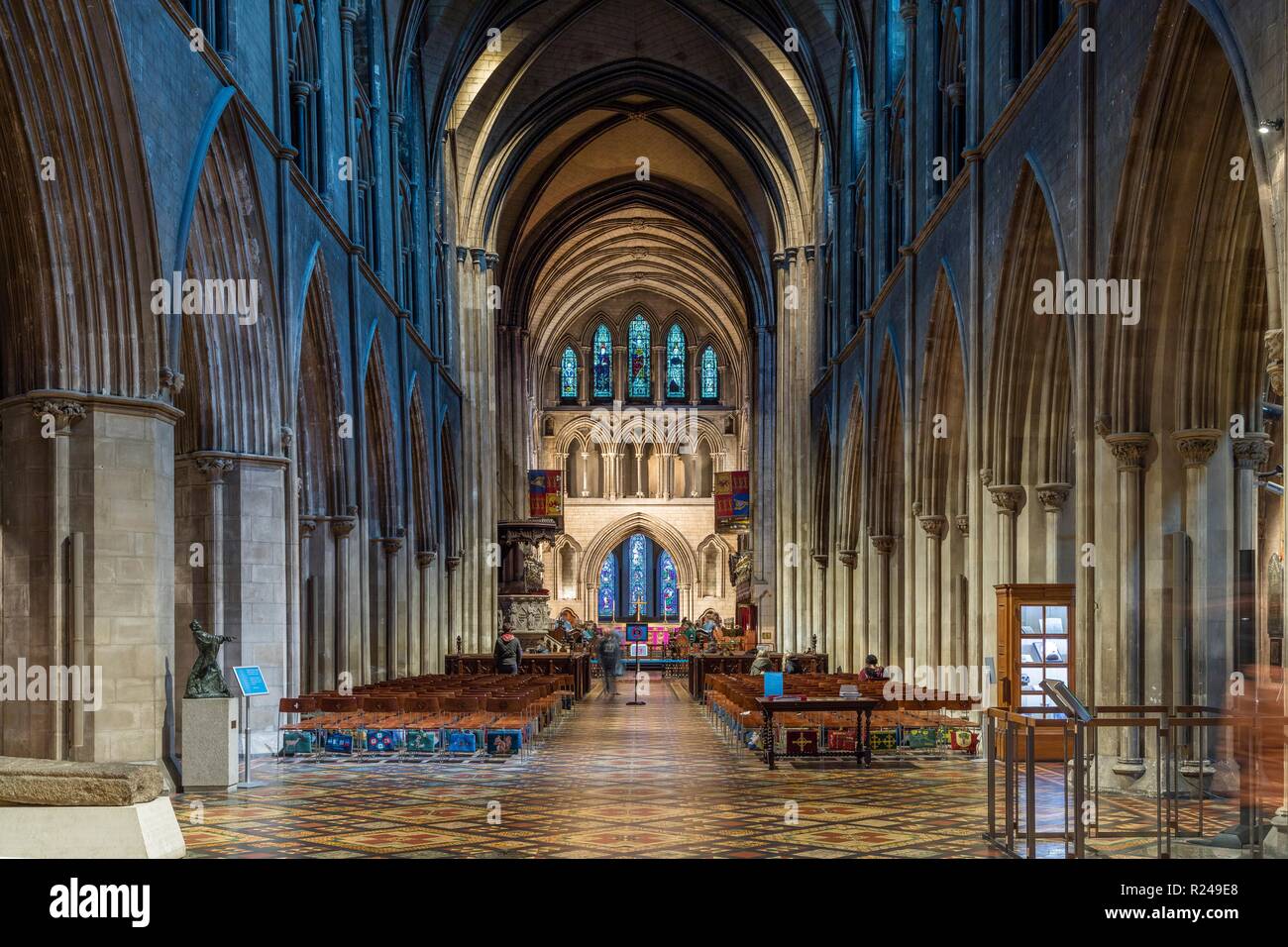St patrick cathedral interior dublin hi-res stock photography and ...