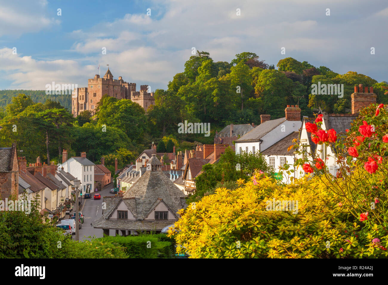 Dunster Castle, Somerset, England, United Kingdom, Europe Stock Photo