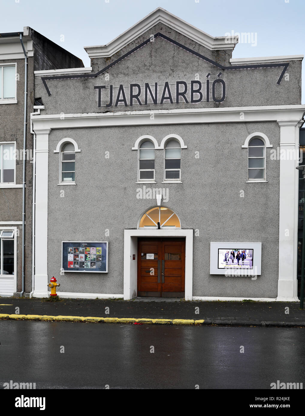 Tjarnarbio Theatre in the Icelandic capital Reykjavik Stock Photo