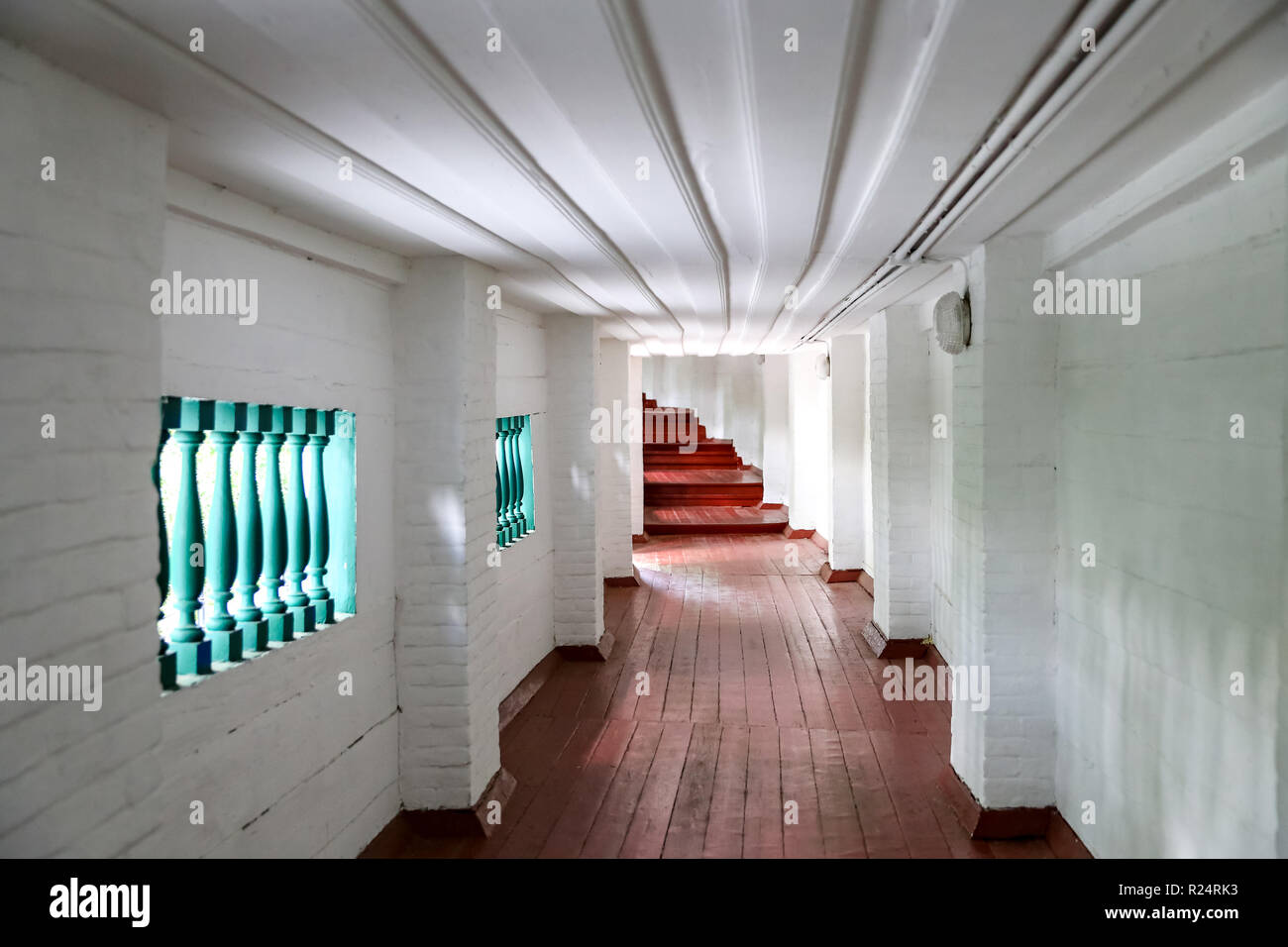 Tunnel in Kiev Monastery of the Caves in Ukraine Stock Photo - Alamy