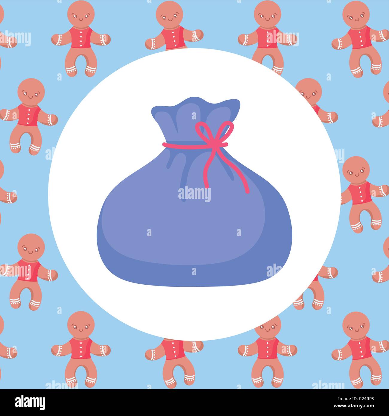 bag icon over white background, vector illustration Stock Vector Image ...