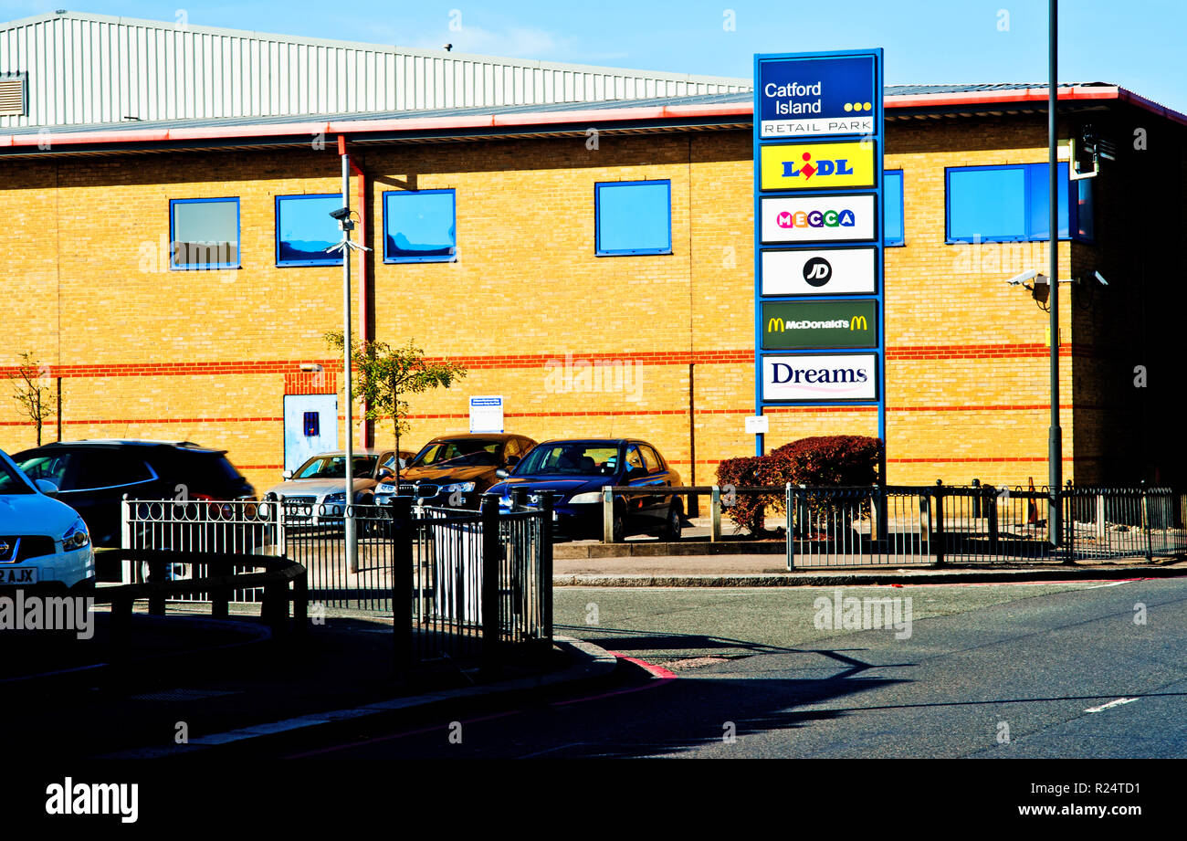 Catford Island Retail Park, Catford, Borough of Lewisham, London
