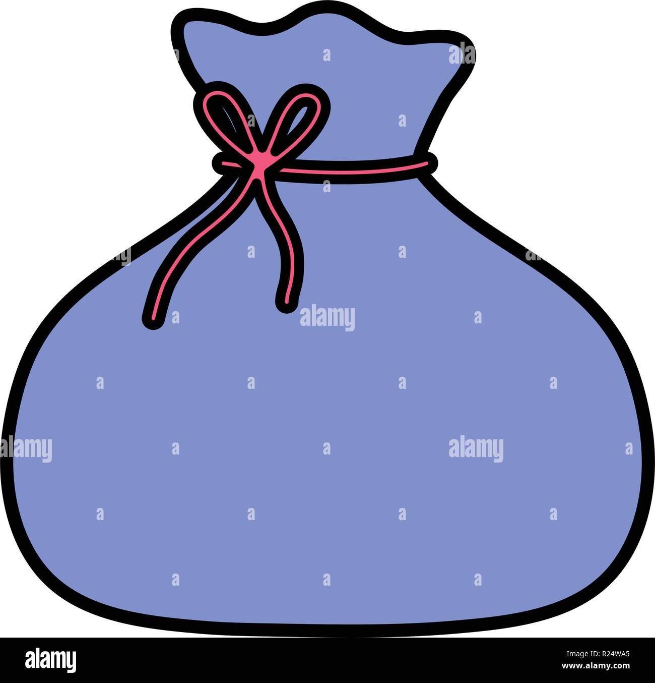 bag icon over white background, vector illustration Stock Vector Image ...