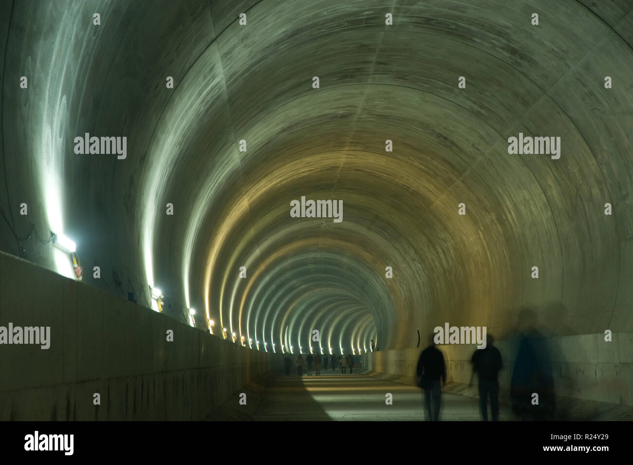 Wien Lainzer Tunnel In Bau Vienna Railway Tunnel Construction Lainzer Tunnel Stock Photo Alamy