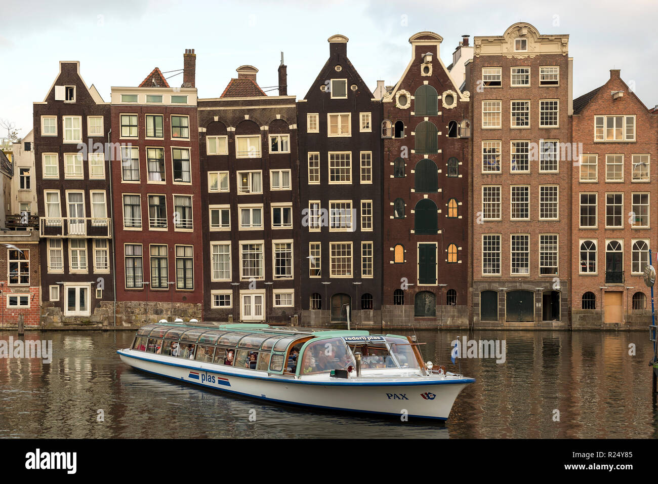 Typical Dutch Houses In Amsterdam, Netherlands Stock Photo Alamy