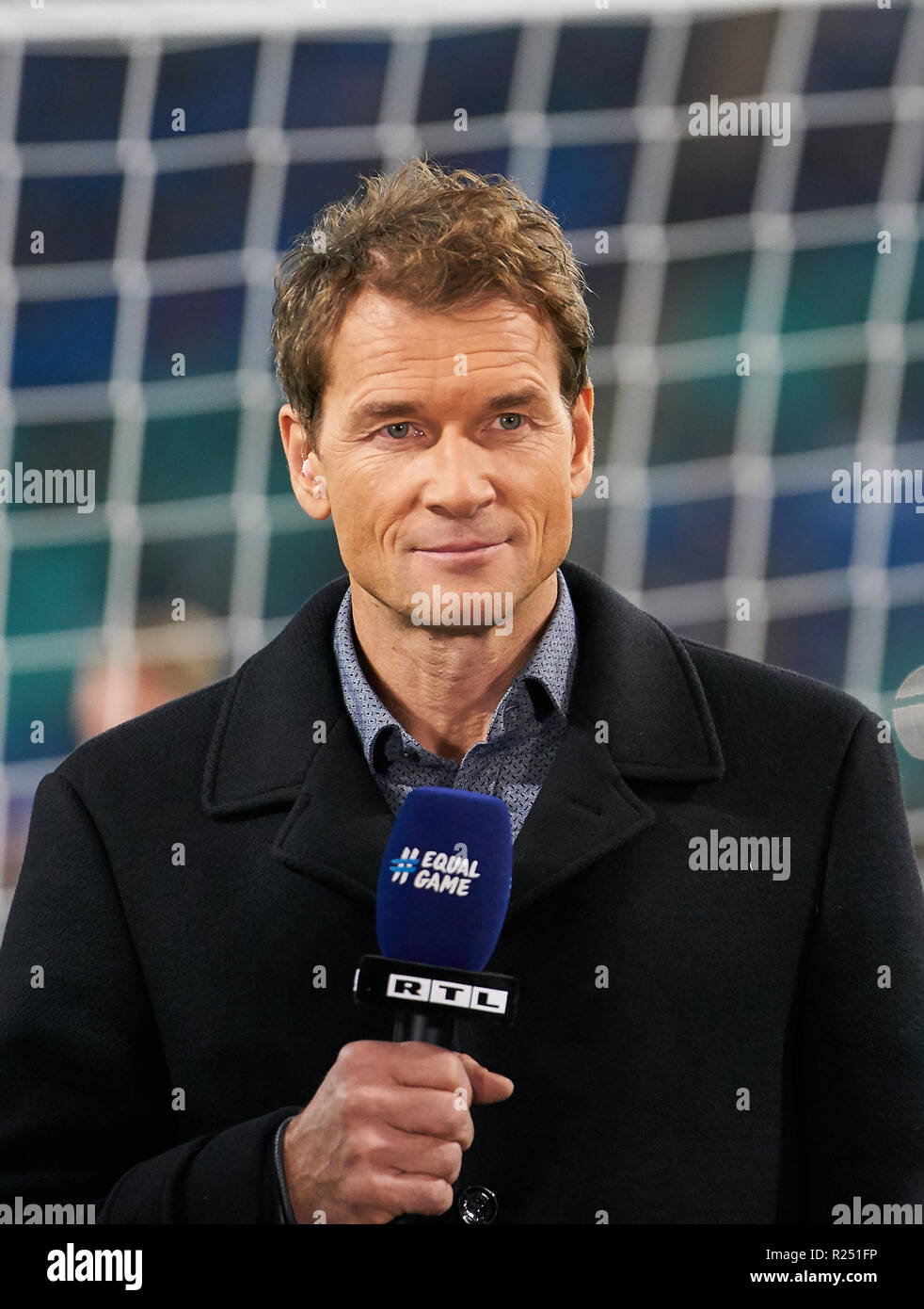 Leipzig, Germany. 15th Nov 2018. Jens LEHMANN, Ex Profi, Co Moderator, RTL GERMANY - RUSSIA 3-0 Important: DFB regulations prohibit any use of photographs as image sequences and/or quasi-video.  Football friendly match, test, Season 2018/2019,  November 15, 2018  Leipzig, Germany.  Credit: Peter Schatz/Alamy Live News Stock Photo
