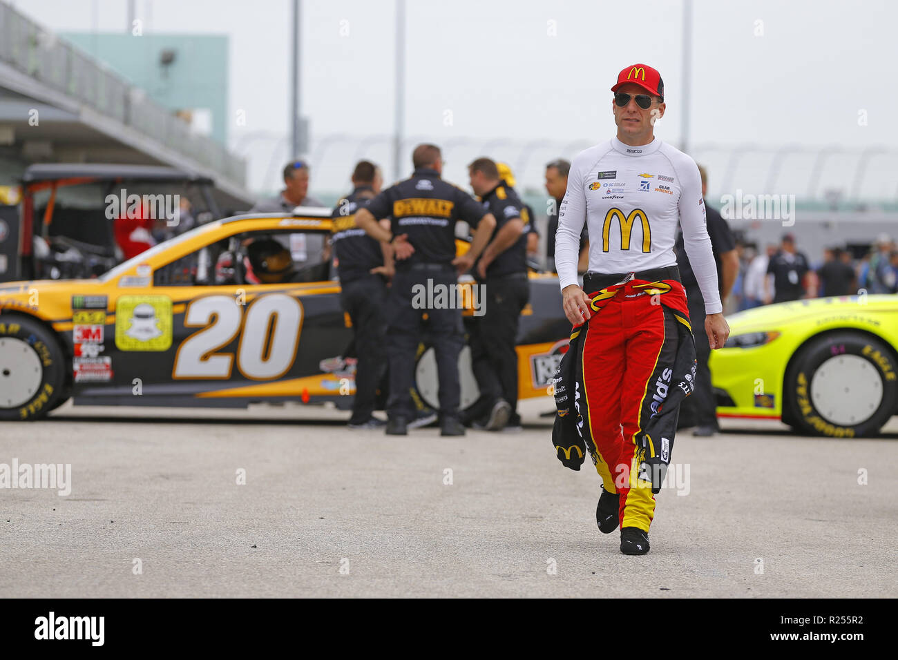 Homestead Florida Usa 16th Nov 2018 Jamie Mcmurray 1 Hangs