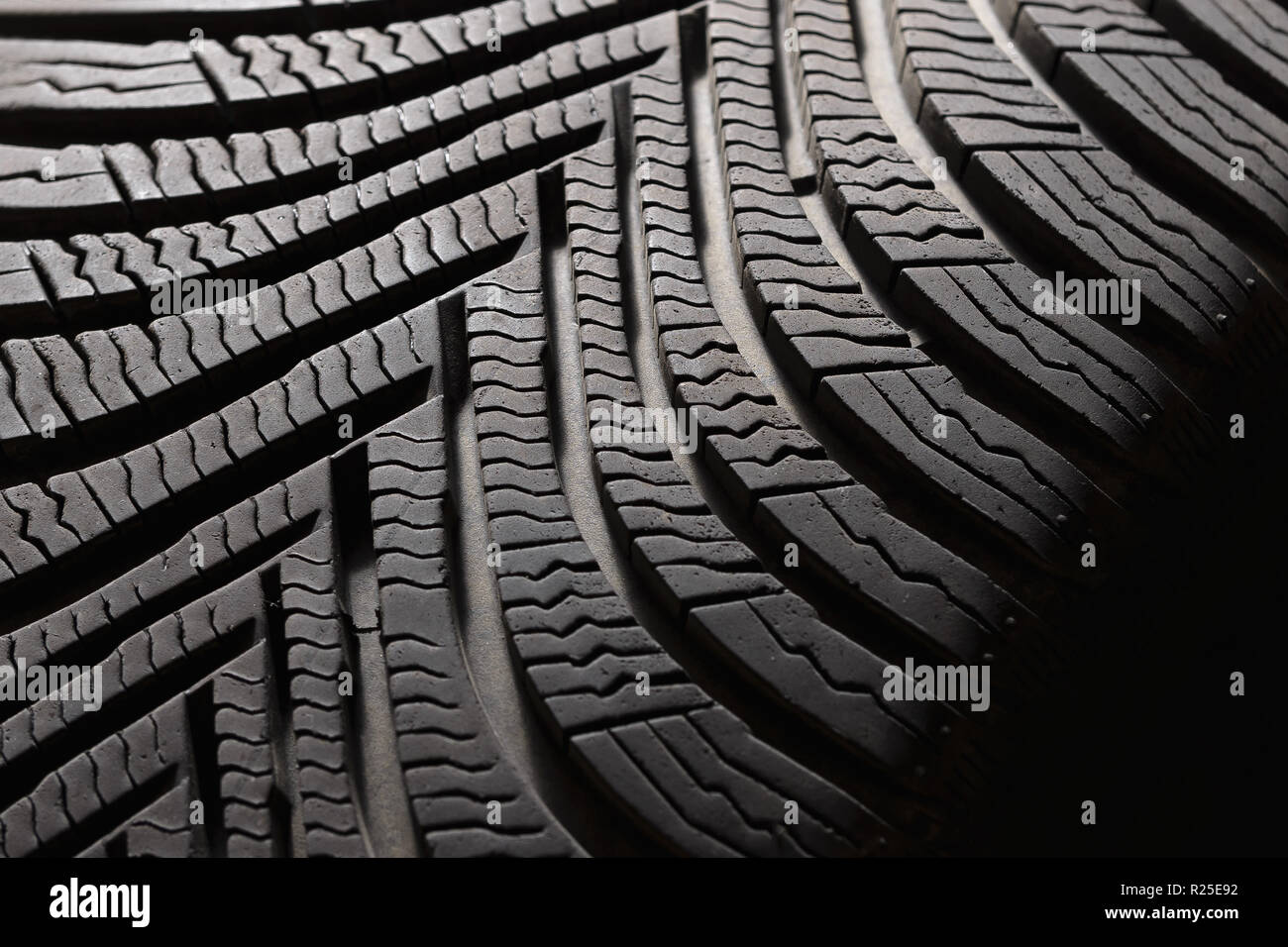 Tyres tread pattern closeup background edit now copyspace Stock Photo