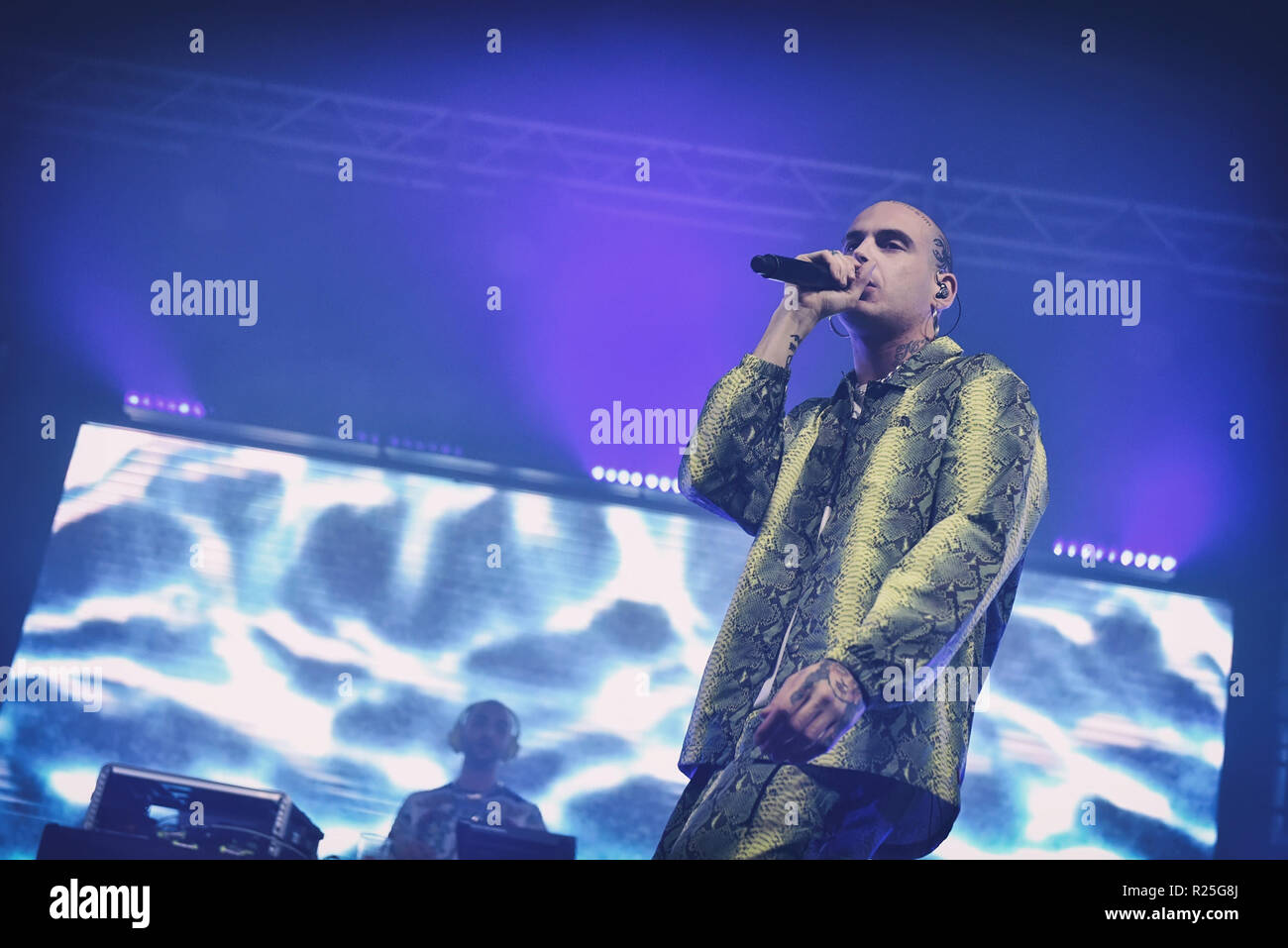 Davide Group Rapper Gemitaiz, pseudonym of Davide De Luca, is an Italian rapper performing ...