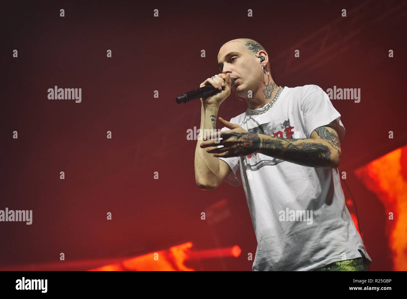 Davide Group Rapper Gemitaiz, pseudonym of Davide De Luca, is an Italian rapper performing ...