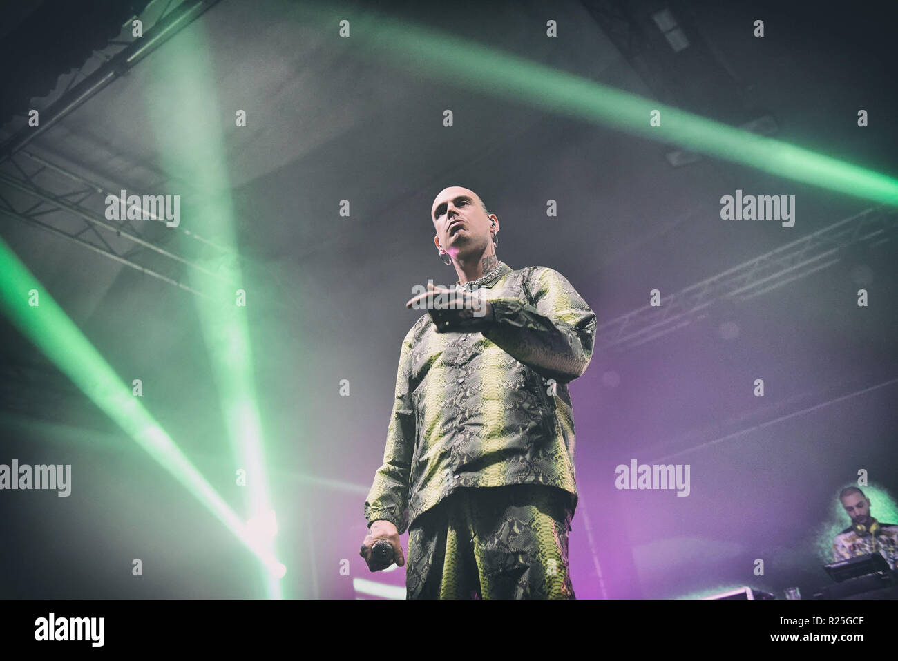 Davide Group Rapper Gemitaiz, pseudonym of Davide De Luca, is an Italian rapper performing ...