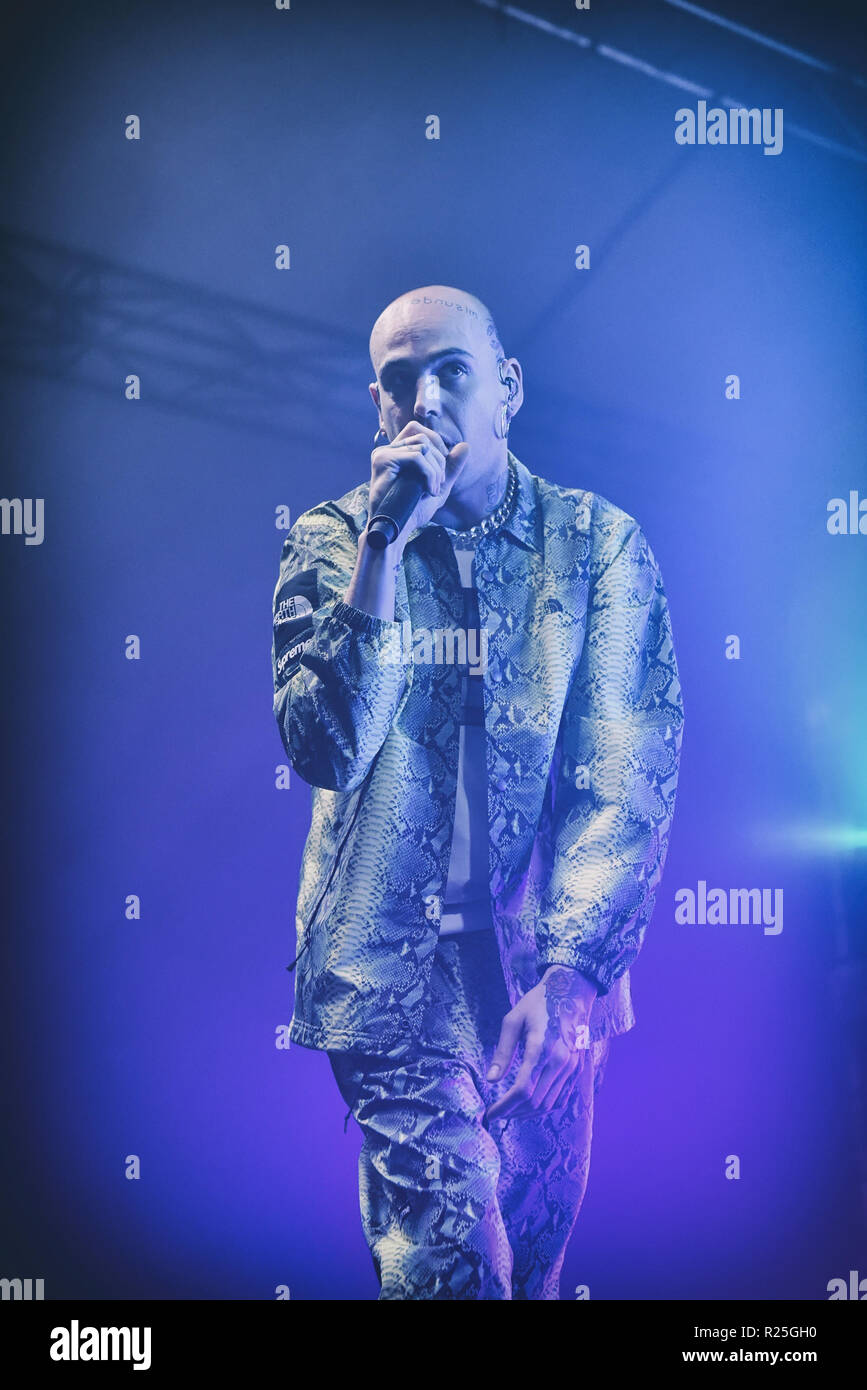 Davide Group Rapper Gemitaiz, pseudonym of Davide De Luca, is an Italian rapper performing ...