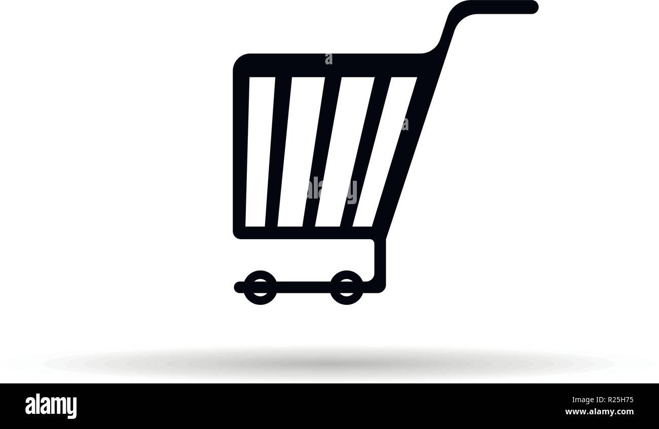 shopping cart icons Stock Vector