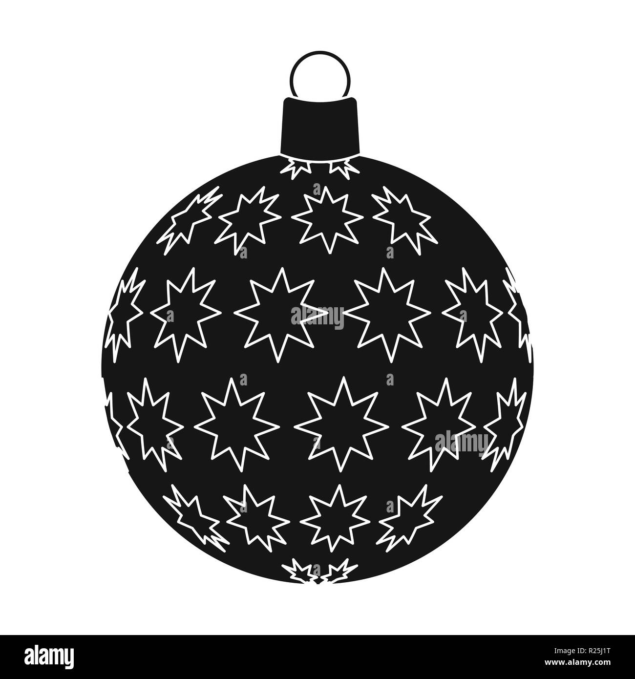 Abstractionballblackcelebrationchristmasdecoration
