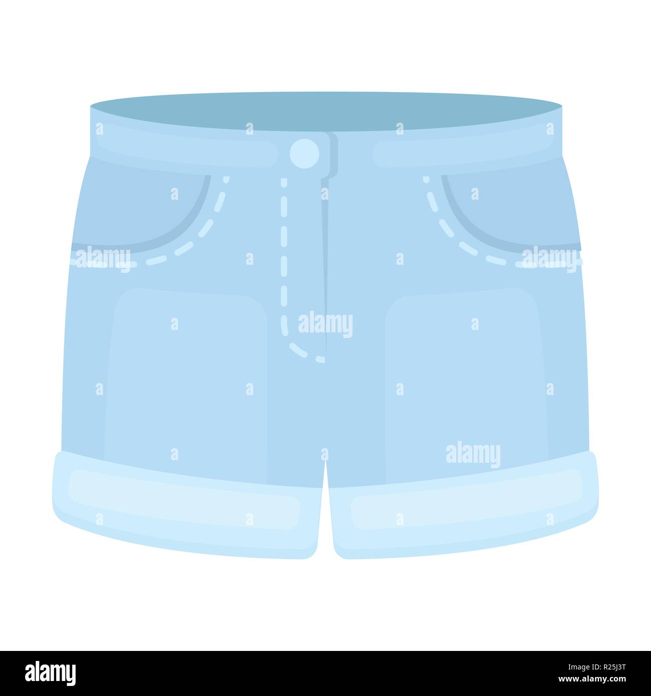 Ganni Shorts blue graphic pattern casual look Fashion Trousers Shorts 