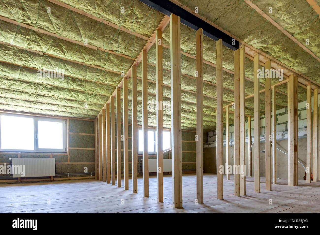 Construction And Renovation Of Big Light Spacious Empty Room