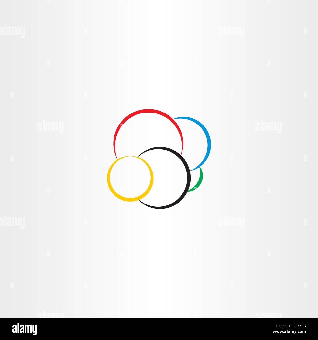 molecules vector design element logo Stock Vector
