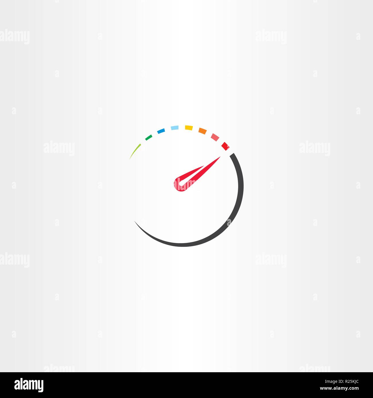 speedometer symbol icon design element Stock Vector Image & Art Alamy