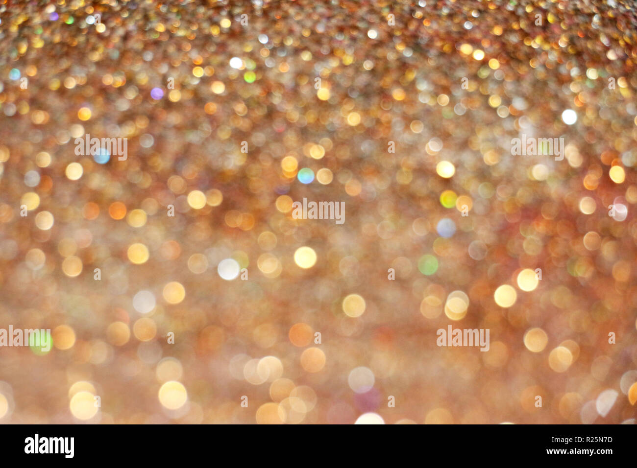Abstract golden bokeh background Stock Photo - Alamy