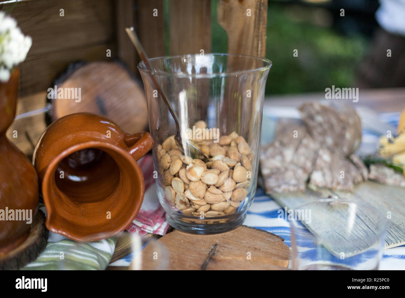 almonds for eating Stock Photo