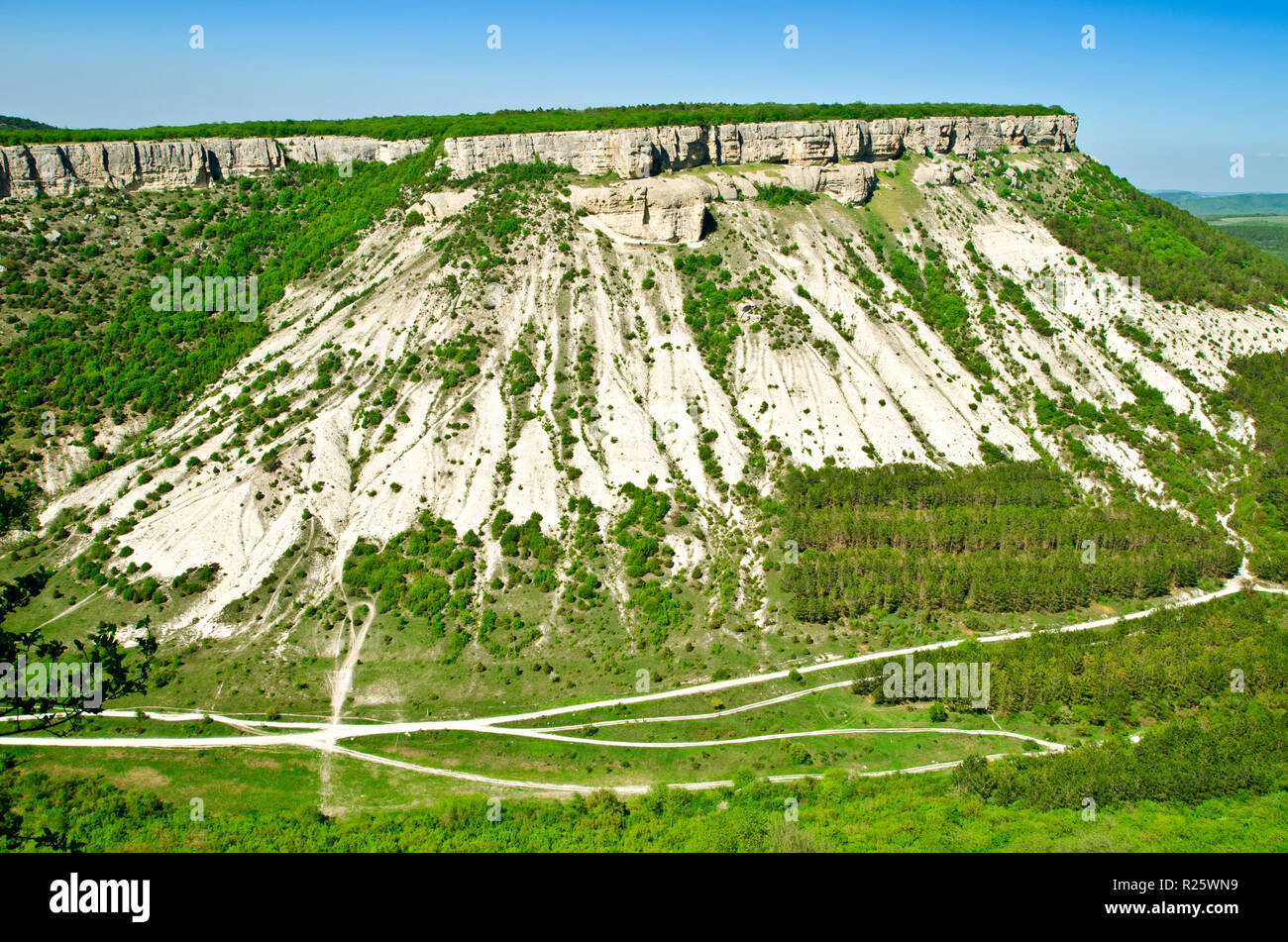 Lush green landscape hill area hi-res stock photography and images - Alamy