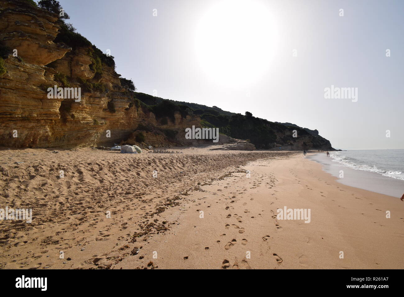 essentials of caños de meca and south of spain Stock Photo