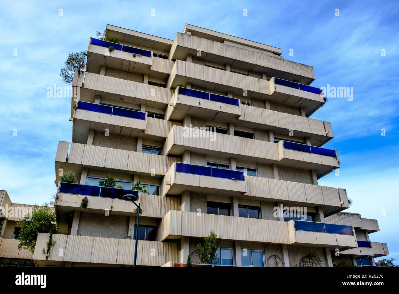 Modern housing in Toulouse, France Stock Photo Alamy