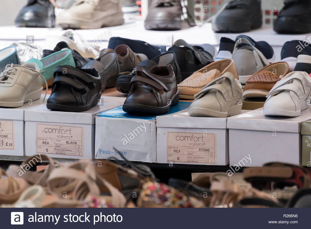 Lots Of Shoes High Resolution Stock Photography and Images - Alamy