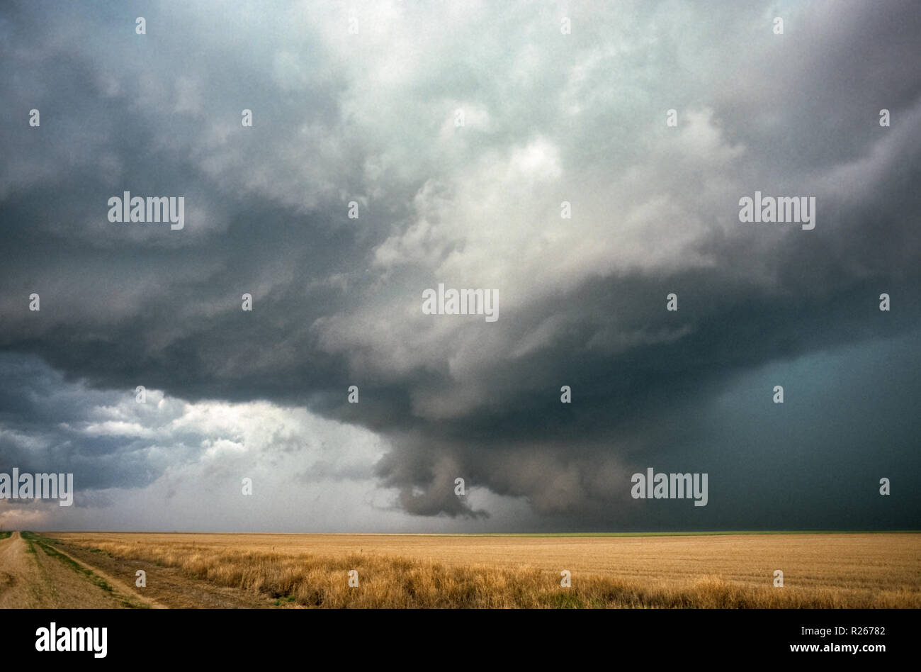 Wallcloud tornado supercell tornadic hi-res stock photography and ...