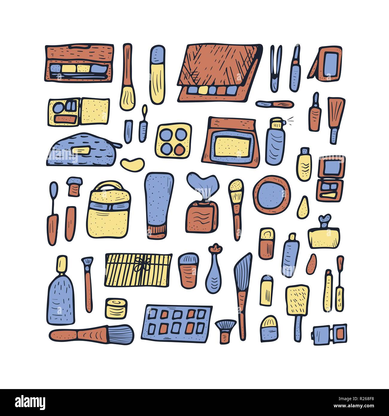 Vector Beauty Items Set Of Doodle Style Cosmetic Tools Makeup Collection Stock Vector Image Art Alamy Vector Beauty Items Set Of Doodle Style Cosmetic Tools Makeup Collection Stock Vector Image Art Alamy