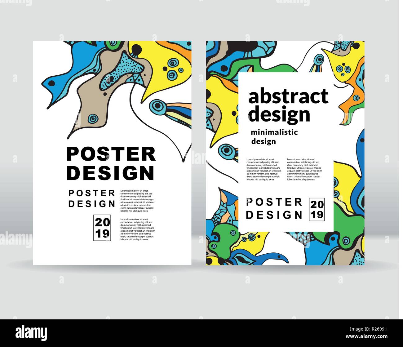 Abstract flowers background. It can be used for posters, cards, flyers