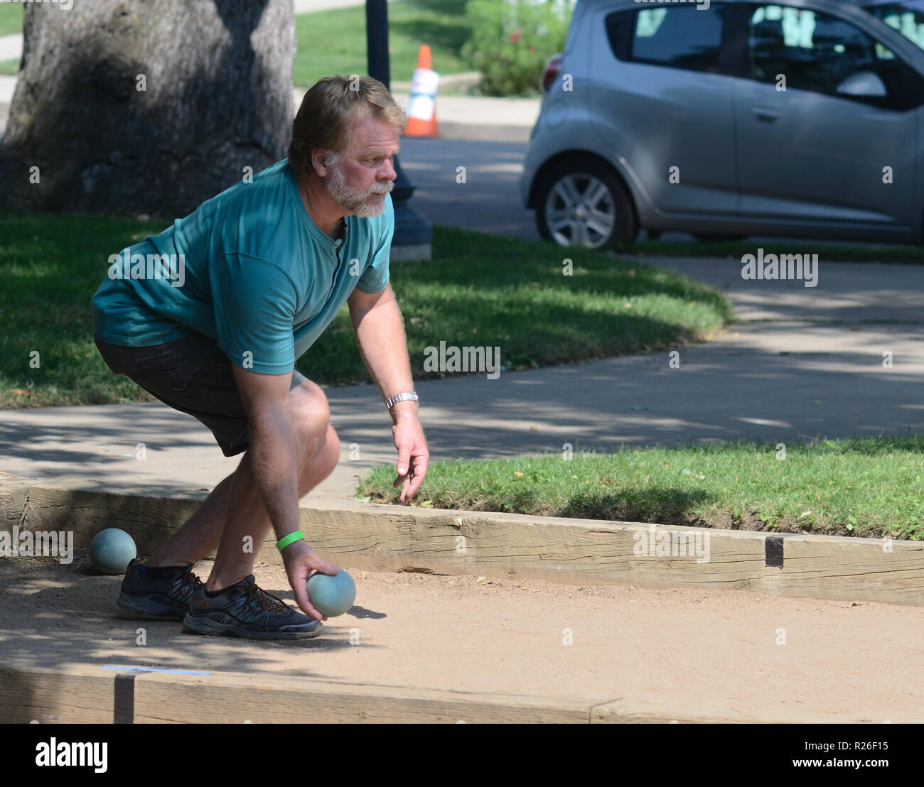 Louisville Colorado, Bocce Ball Tournament on Labor Day Stock Photo Alamy