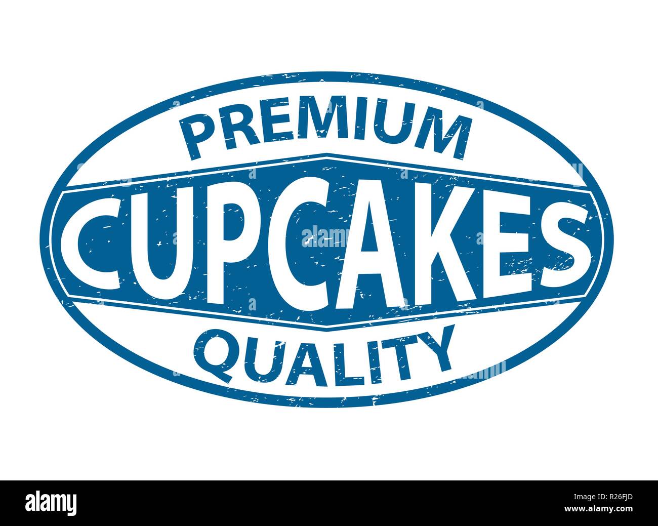 dirty oval rubber stamp on white background Stock Vector