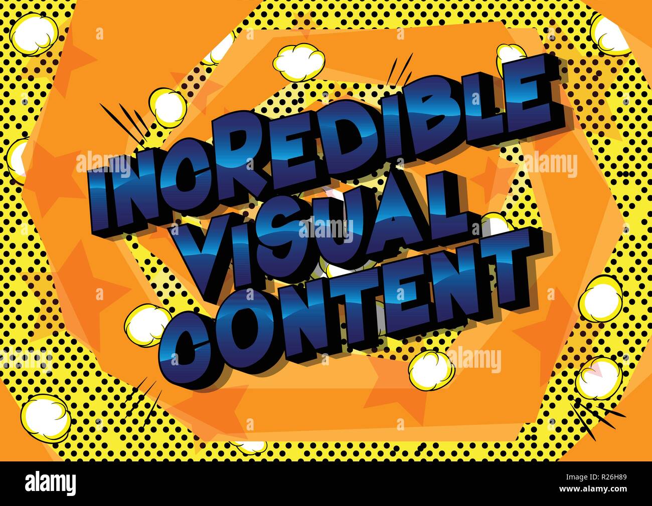 Comics content Stock Vector Images - Alamy
