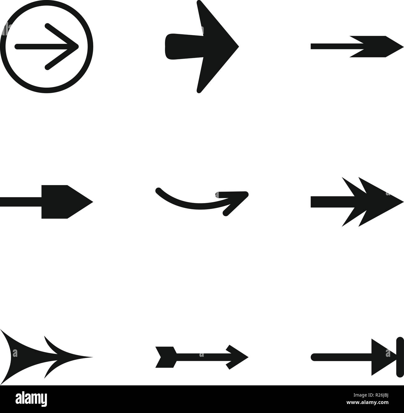 9 Arrow Stock Vector Images Alamy