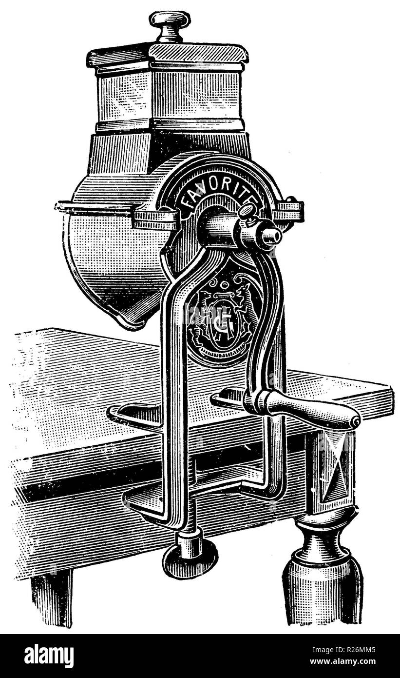 Grinding machine Favorite, anonym Stock Photo Alamy