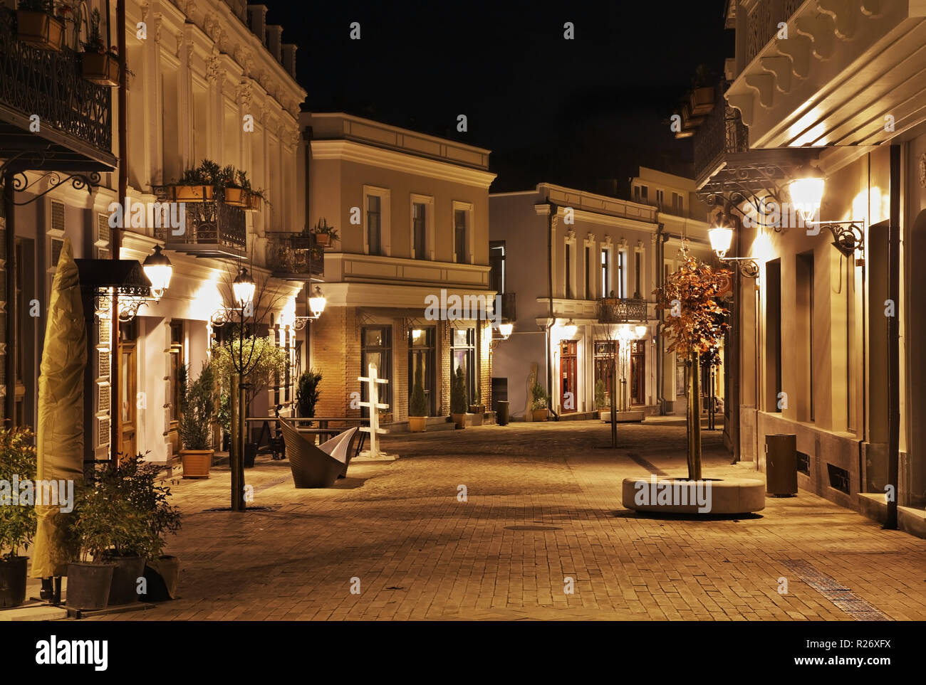 David Agmashenebeli Avenue in Tbilisi. Stock Photo Alamy