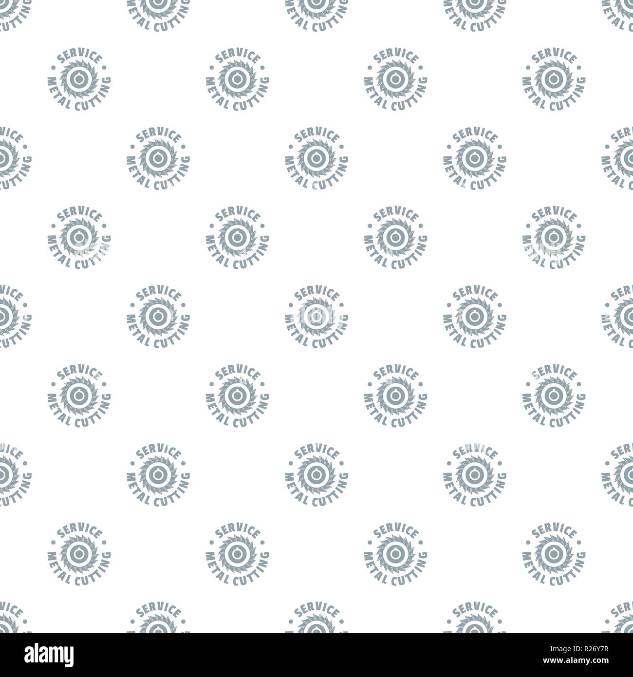 Metal cutting service pattern vector seamless Stock Vector