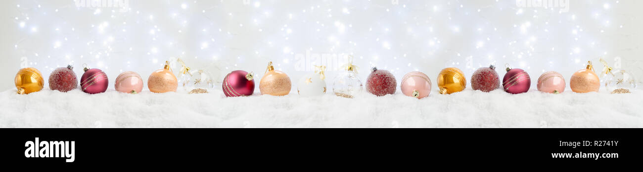 Christmas border banner wide hi-res stock photography and images - Alamy